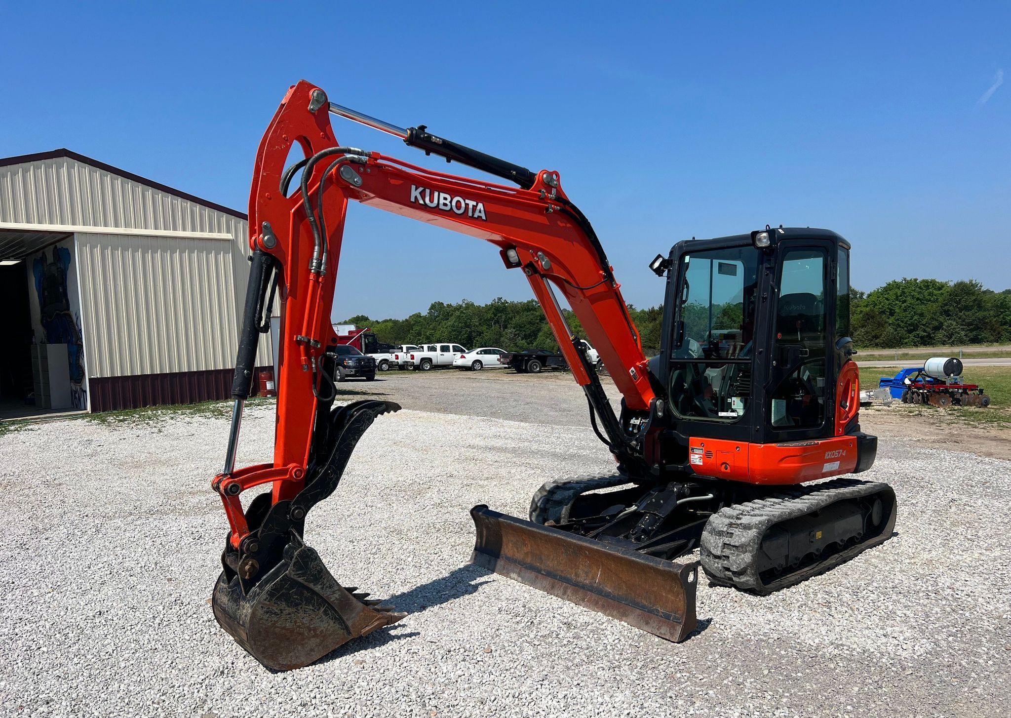 2019 Kubota KX057-4 mini excavator