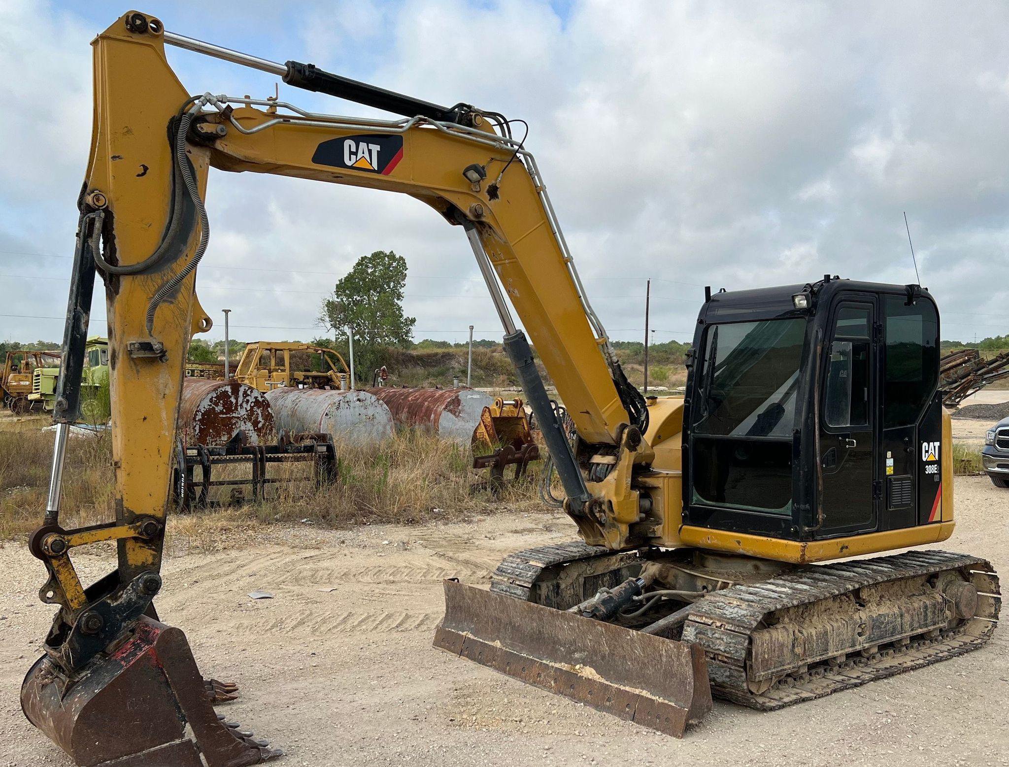 2016 Caterpillar 308E2 CR mini excavator